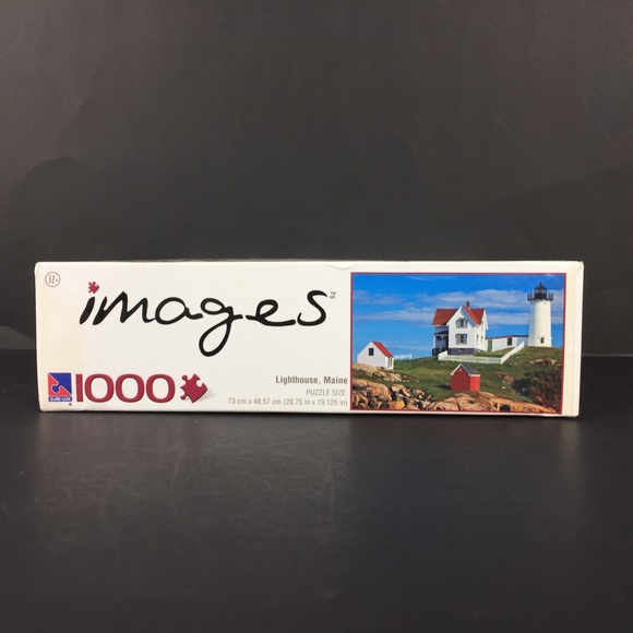 NEW Jigsaw Puzzle 1000 pieces Lighthouse Maine Sealed Box - Picture 5 of 9
